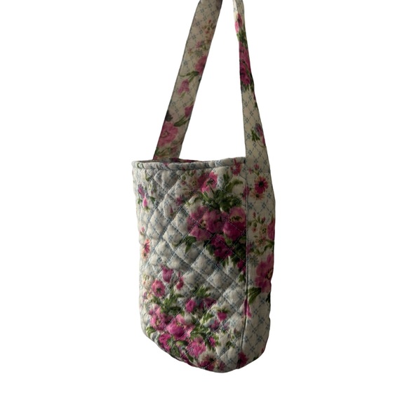 Sezane Quilted Bucket Bag Sezane X Andion Agosto Print NWT - Picture 5 of 14